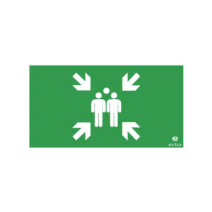 Exilux Safety Sign Pane 24m Assembly Point