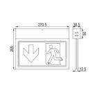 Ceiling mounting diagram